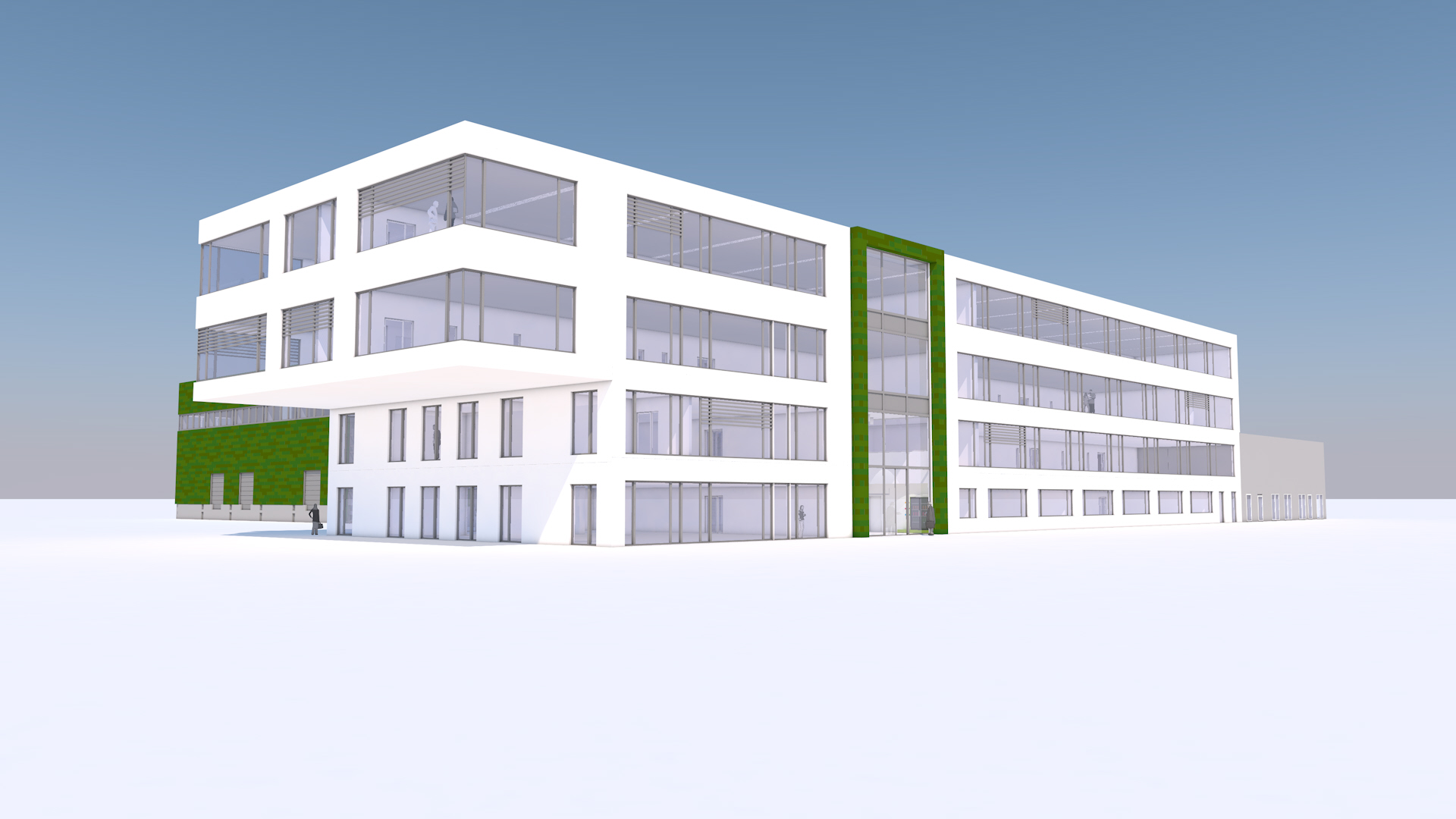 Neubau eines Verwaltungsgebäudes