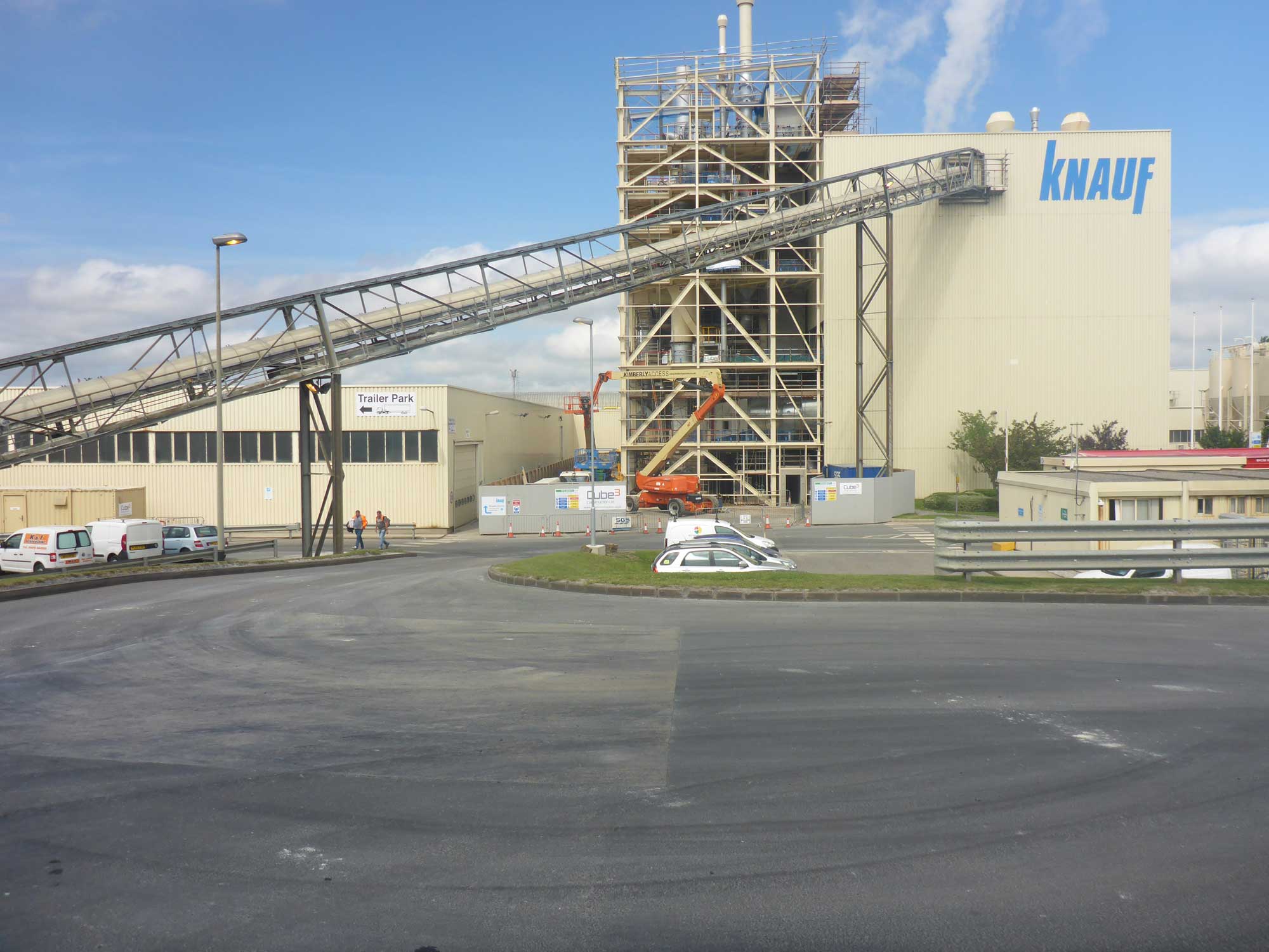 Neubau einer Kalzinierungsanlage