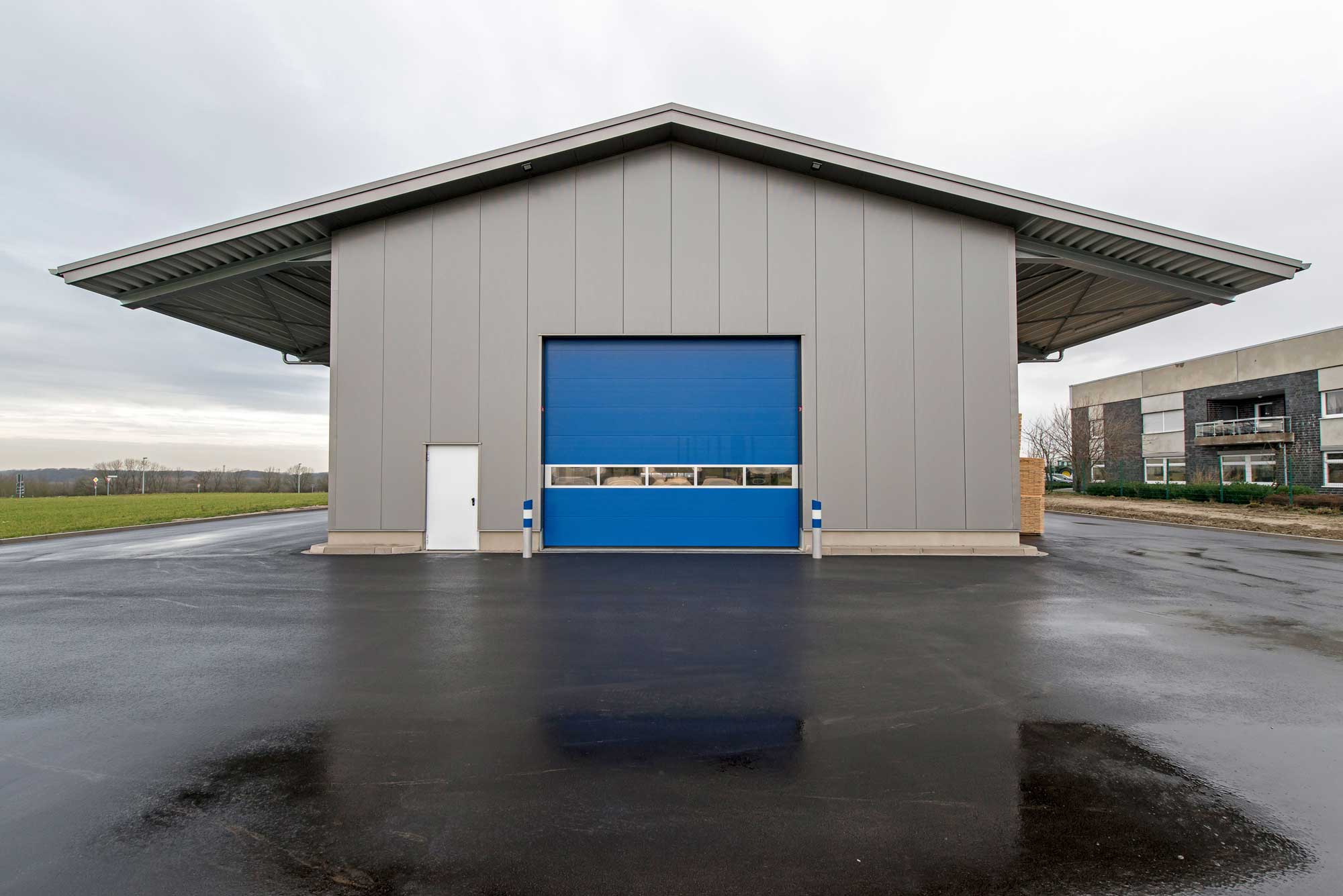 Neubau einer Produktionshalle
